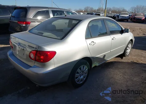 2003 Toyota Corolla Le from USA, damaged, VIN JTDBR32E732007934